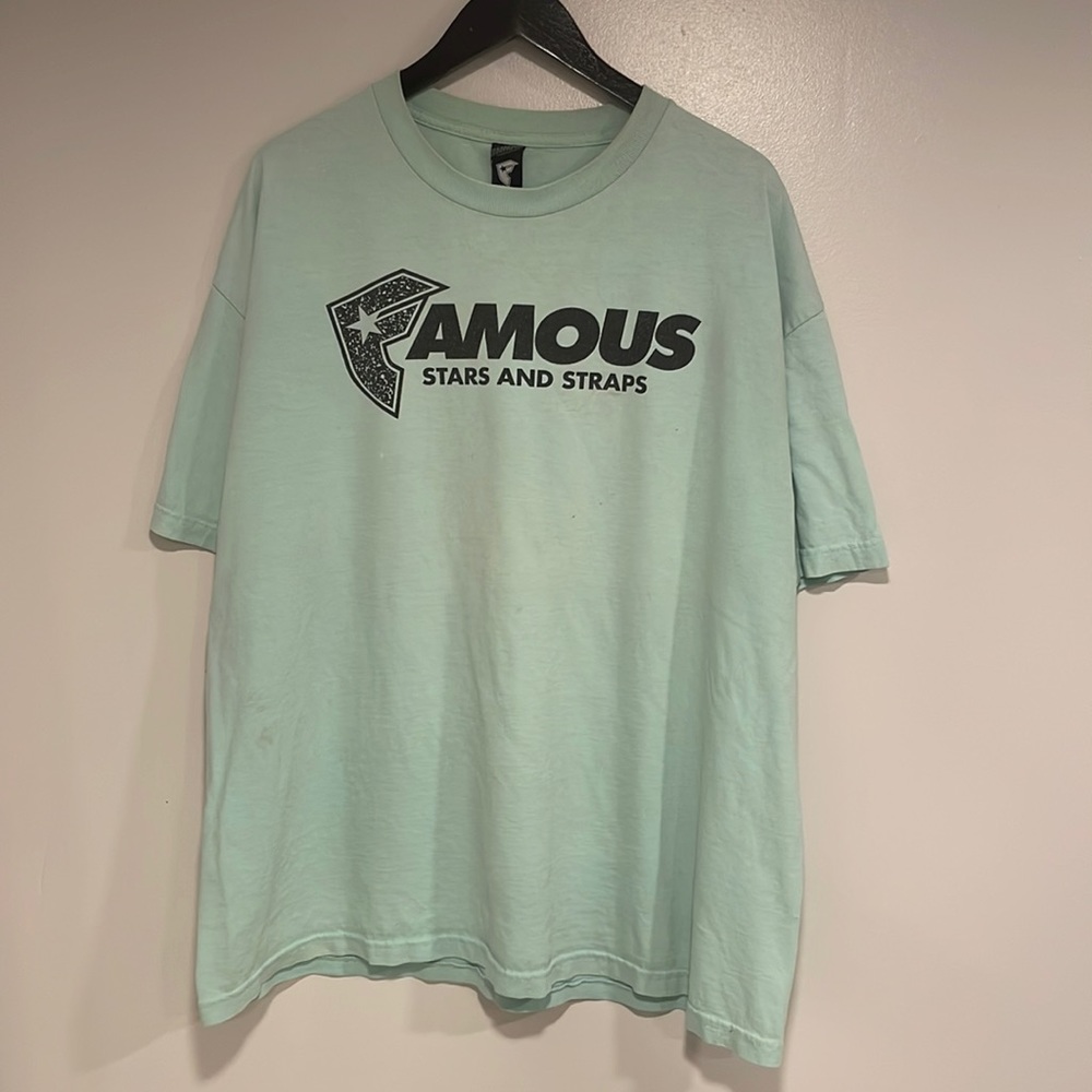 Famous Stars and Straps Y2K logo shirt